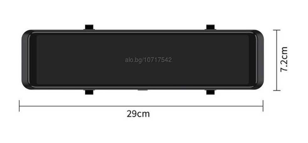 12-инчово смарт огледало с Android 14.0, 4G/LTE и WiFi свързаност