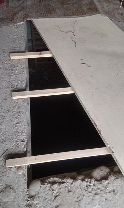 Бетонный гараж, завод Сарбаст. ( Тузель )