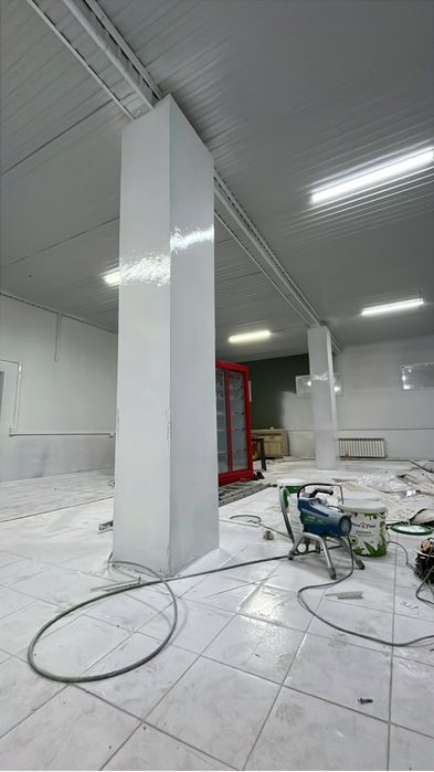 Покраска, побелка стен