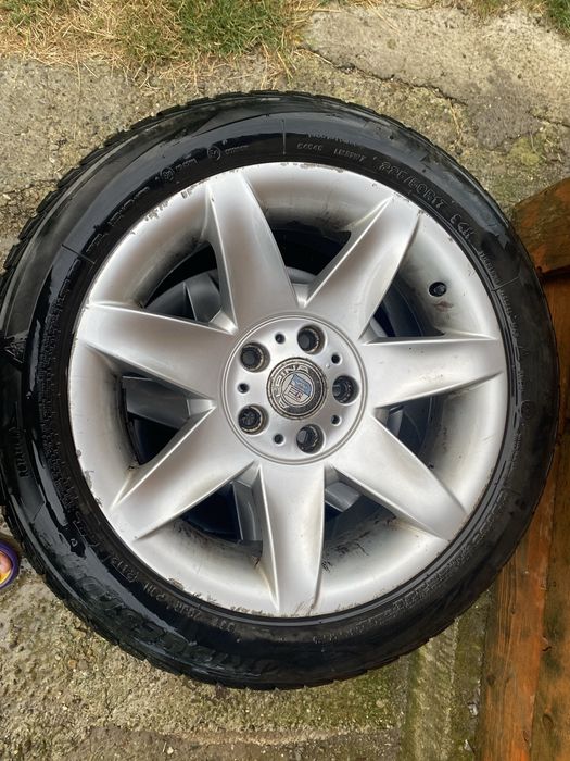 Jante Alpina 17” 5x120 cu anvelope 225/60 R17