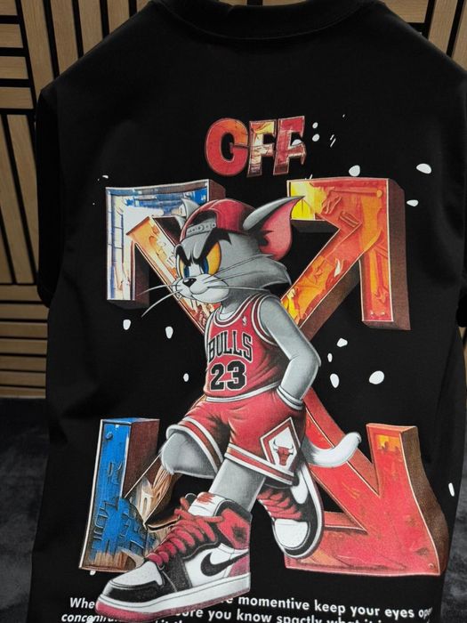 Tricou OFF White Tom&Jerry