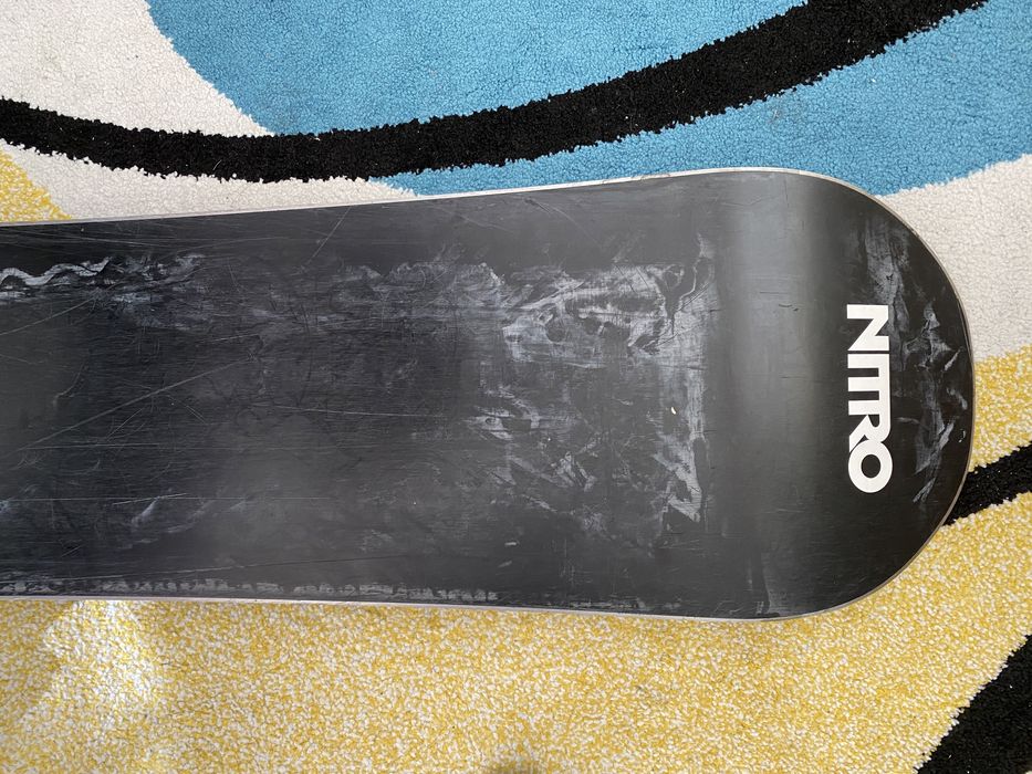 Placa Nitro Team wide Black Base 162cm