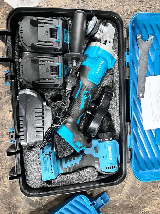 Балгарка + шуруповерт без щеточный