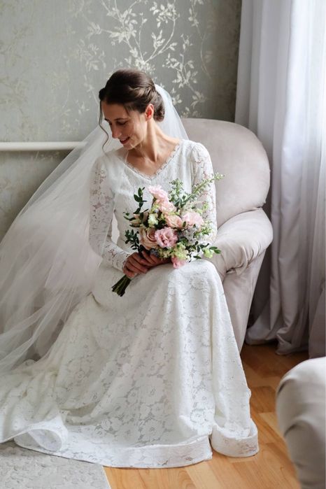 Шикарное Свадебное платье.