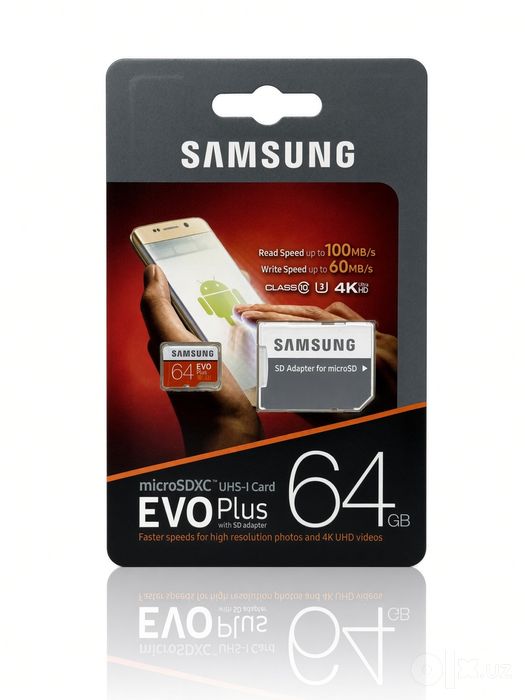 Карта памят флешка Micro Sd Samsung PRO Endurance Evo Plus 64 / 128 gb