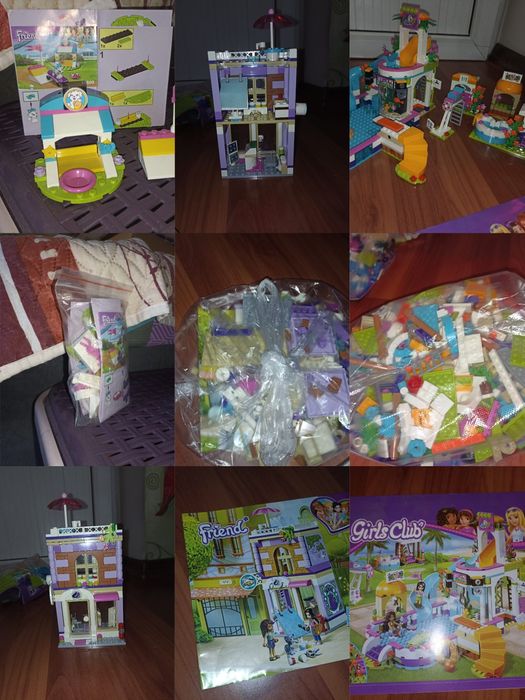 Конструктор Lego friends(9 шт)