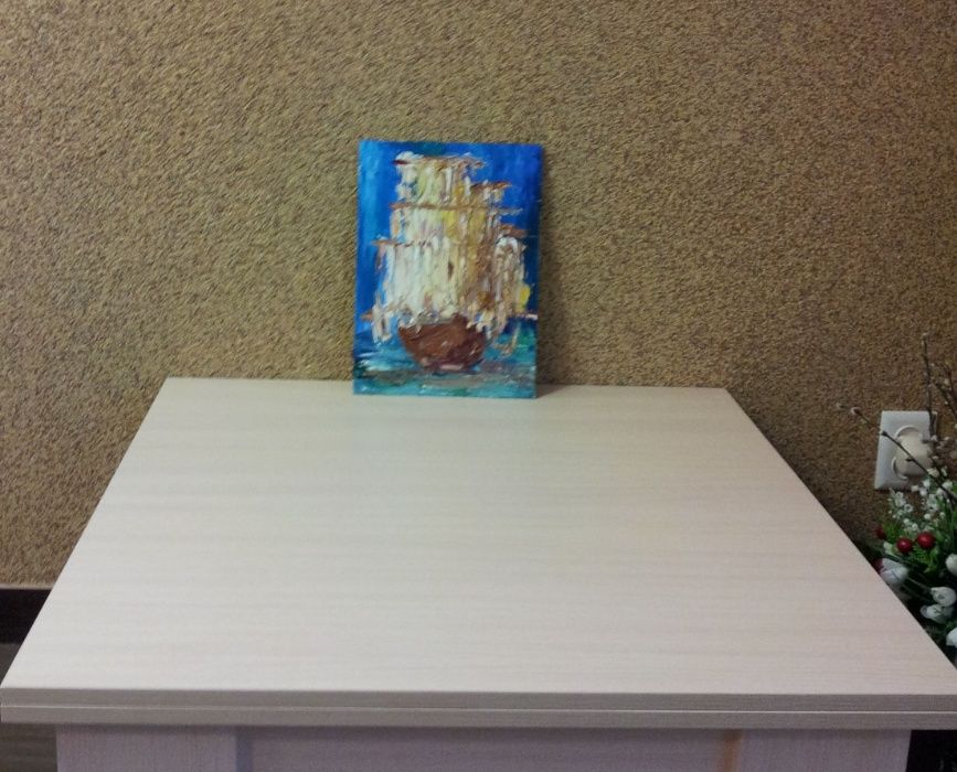 Картина Корабль, холст, масло