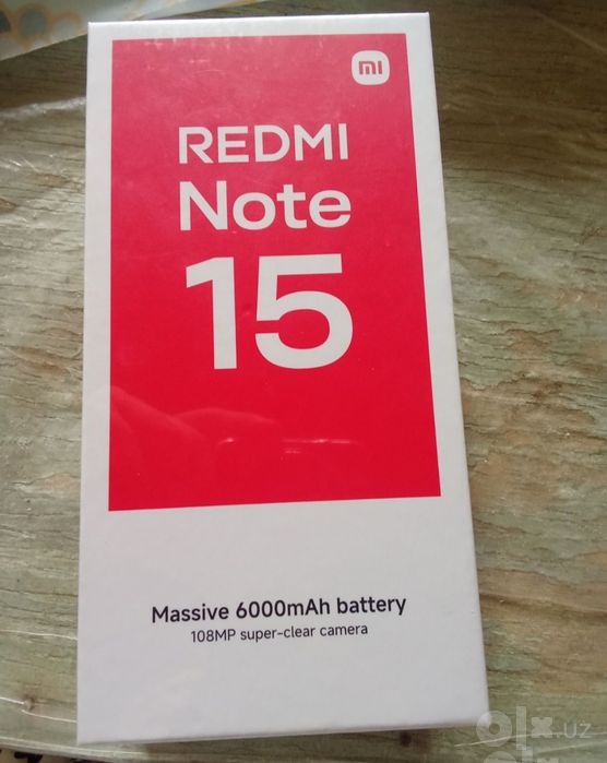 Redmi note 15 128GB sotiladi yangi