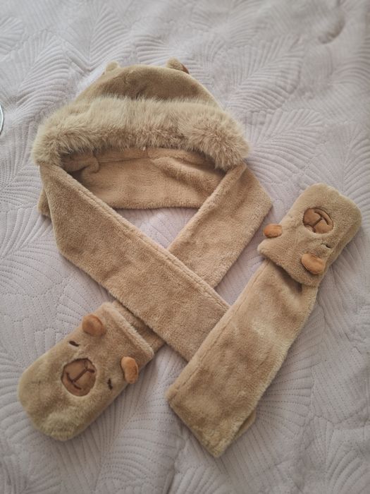 Шапка шарф большёй размер