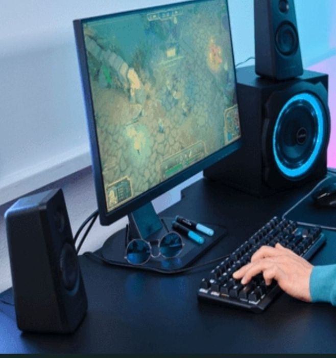Sistem audio Pc. Tv. telefon.