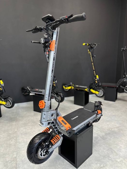 Электросамокат MINI TANK S7 | 2400W полный привод 75 км/ч внедорожник