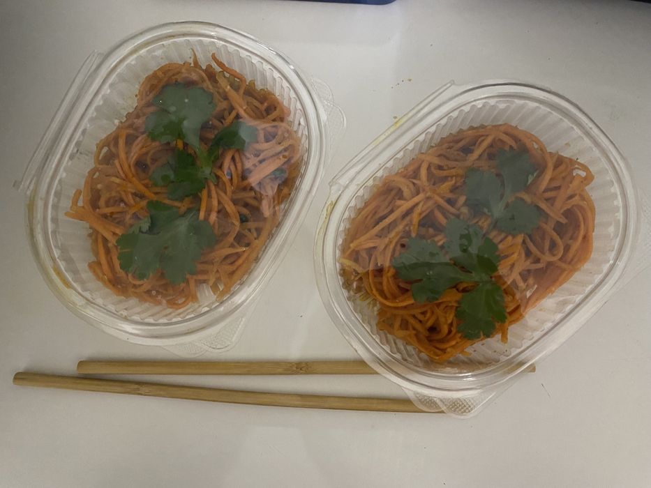 Салат морковь по корейски!