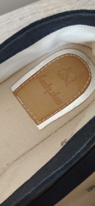 Еспадрили естествен велур