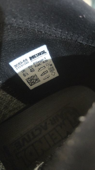 meindl номер 40   goretex