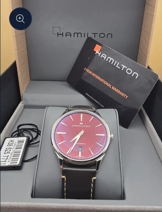Hamilton jazzmaster thinline burgundy
