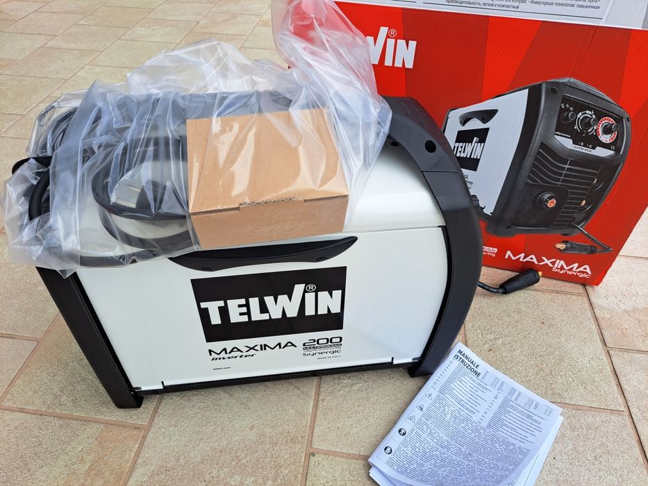 Aparat de sudura Telwin Maxima 200 Synergic tip MIG-MAG Cod:816087 Nou