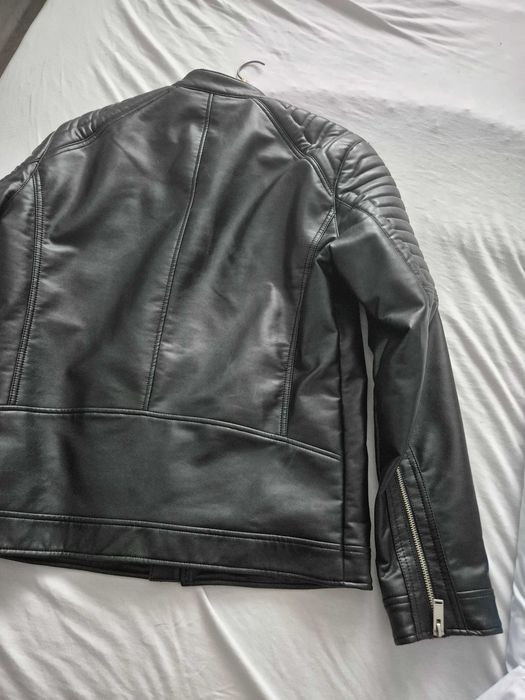 Мъжко кожено яке Zara