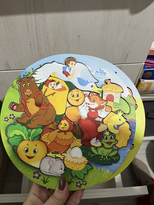 Пазлы лото развивашки