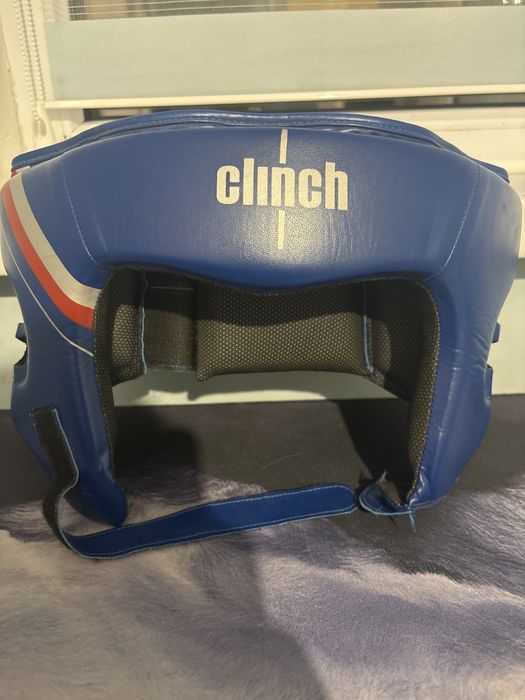 Синий боксерский Шлем Clinch
