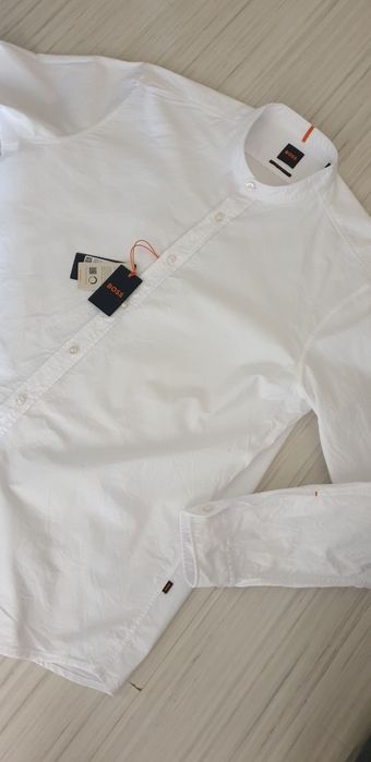 Hugo Boss Race _ 1 Regular Fit Cotton / XL НОВО! ОРИГИНАЛ! Мъжка Риза!