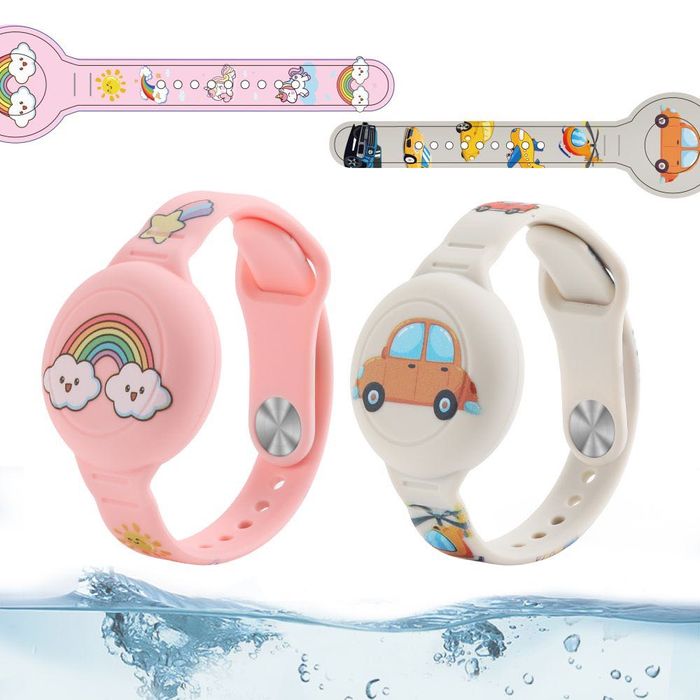 Tech-Protect For Kids–2 бр.цветни силиконови каишки Apple AirTag