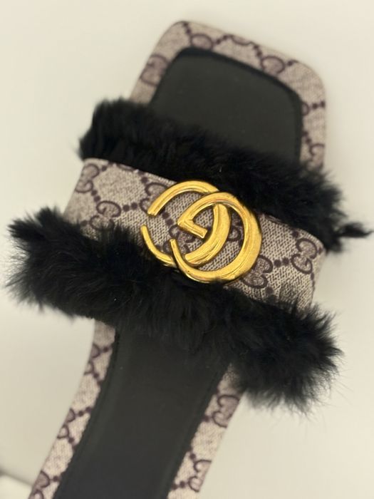 Дамска чехли на gucci