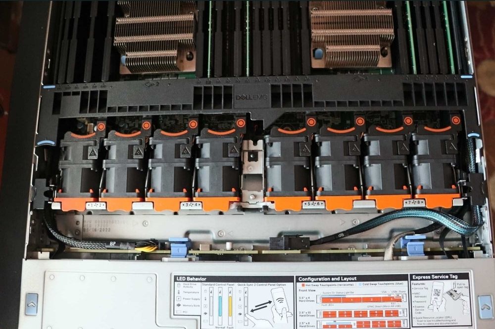 Server Dell PE 4LFF R640 40 Cores Gold 6230 320Gb 2666 MHz CX-4 1500W BOSS-S1