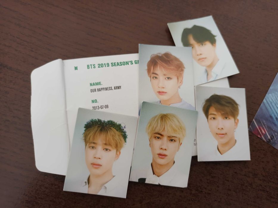 BTS season's greetings 2019