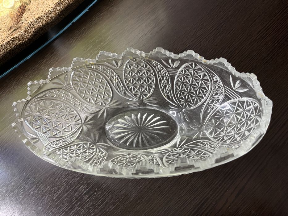 Хрустальная ваза Ссср производства