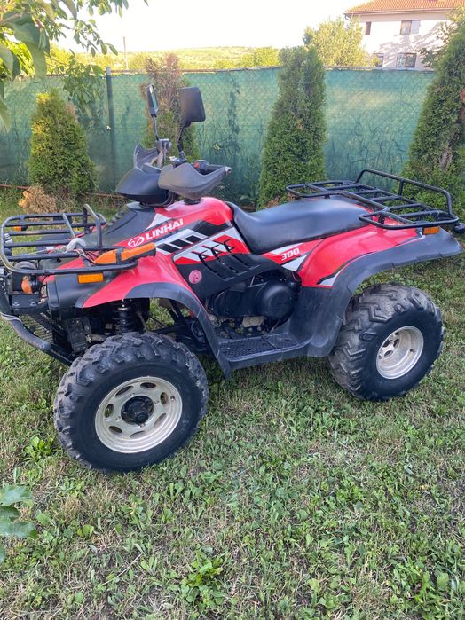 Atv linhai 300 ,2x4,înmatriculat