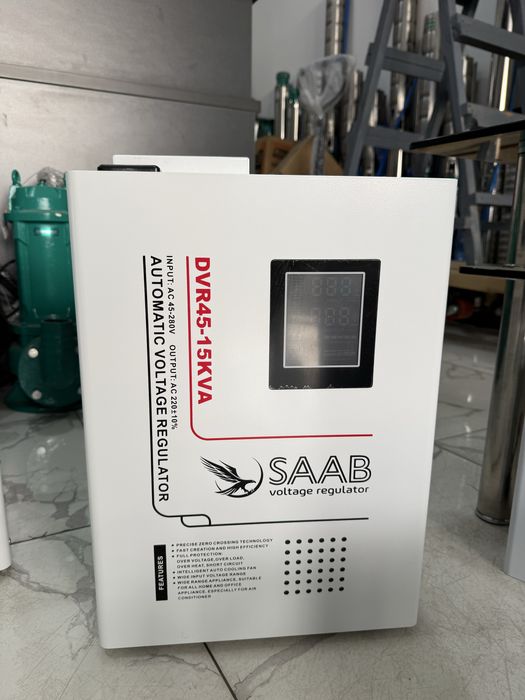 Стабилизатор напряжения 15 кВт SAAB DVR45 stabilizator 15 kva 220W
