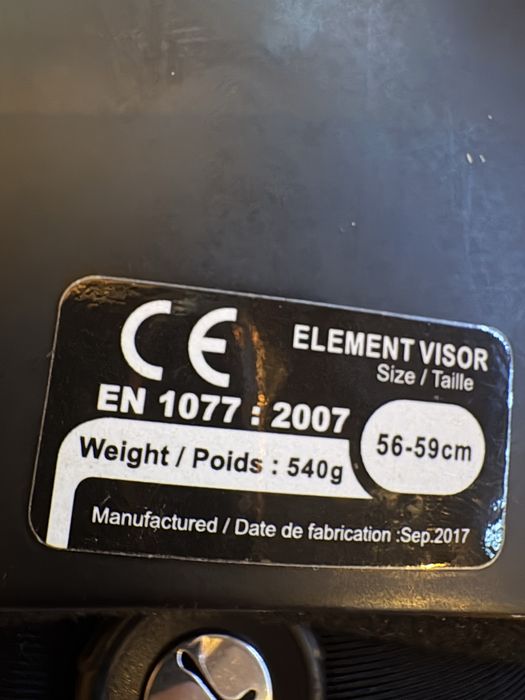 Ски каска с визьор   CEBE  размер 56-59