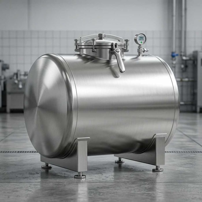 Нержавейка бочка 2148 литр / Sigim 3 metrli Gorizontal Nerjaveyka