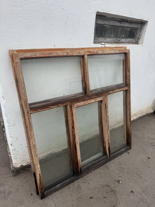 Отдам деревянные окна Б/У