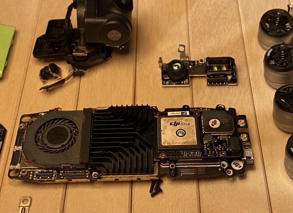 Piese Dji Spark ca noi impecabile placa motoare esc camera dji spark