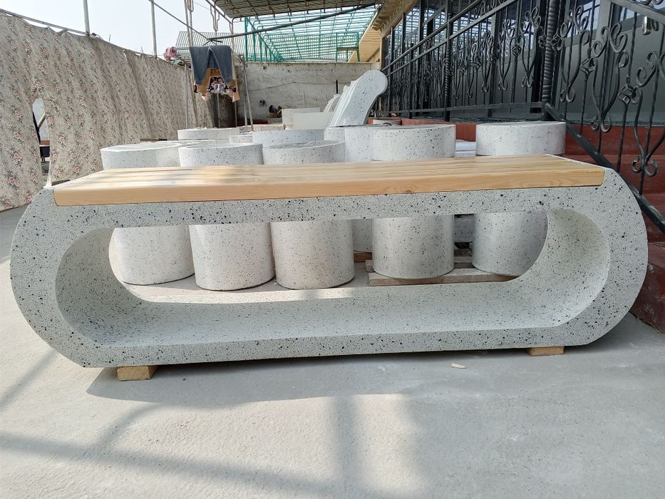 Скамейка мраморны