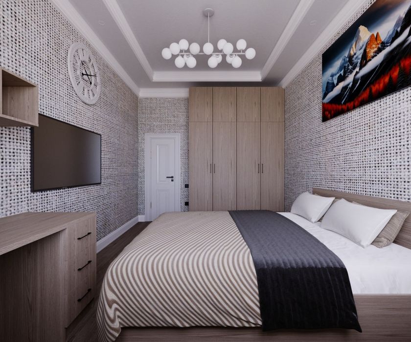 Дизайн интерьера квартиры | Планировка + 3D визуализация