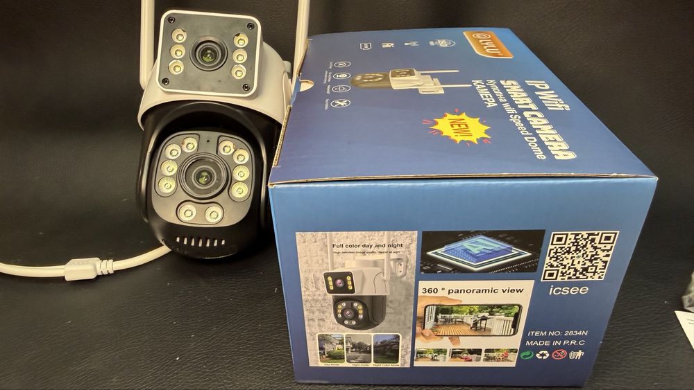 WiFi  Двойна Камера LYLU  12 mpx 2026 последен модел безжична kamera