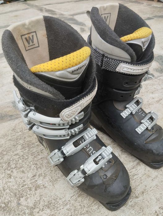 Ски атомик и обувки Соломон