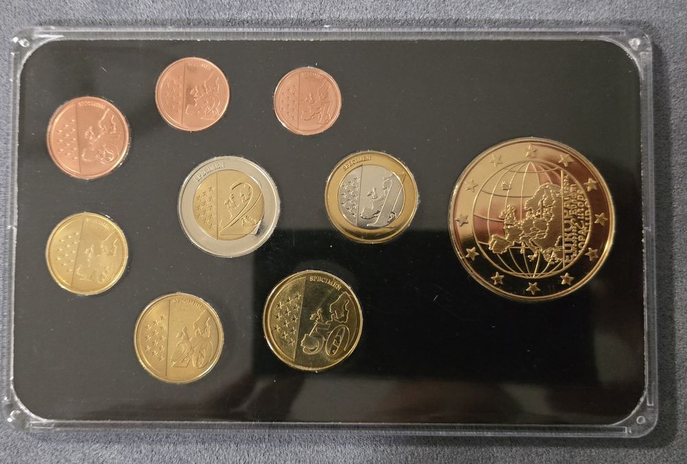 Monaco 2012 Grace Kelly – 24K Gold Plated Prestige Specimen Set