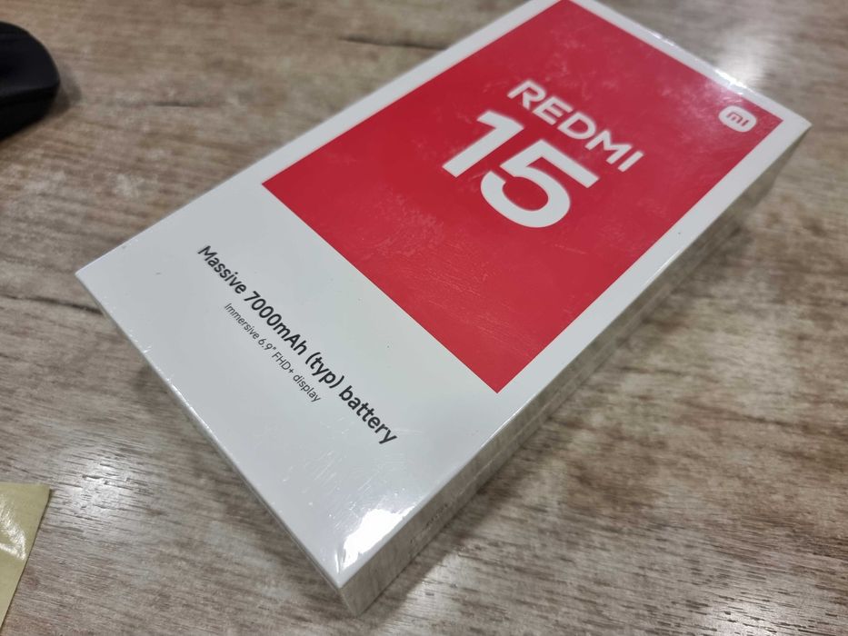 Смартфон Xiaomi Redmi 15, Неразпечатан