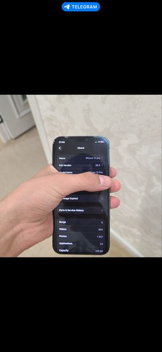 iphone 12 pro ideal holatda