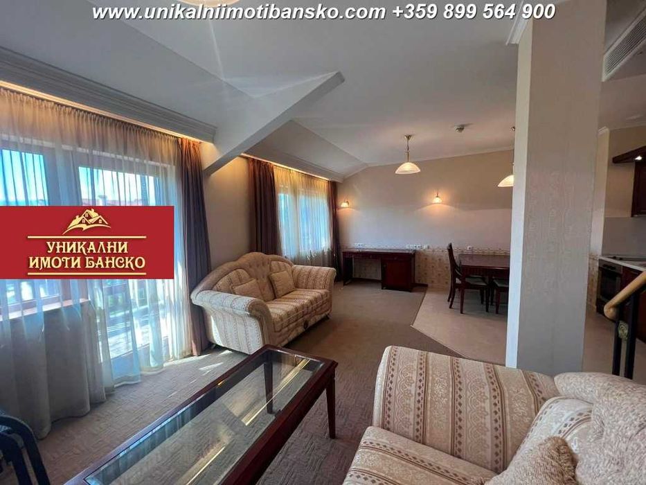 Отлична локация! Тристаен апартамент - мезонет за продажба в Банско