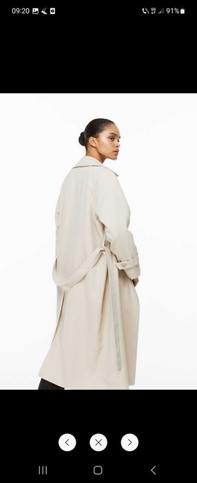 Trench nou HM,marimea M