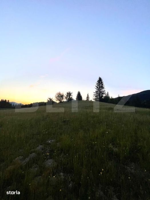 Teren intravilan, parcelabil de vanzare in Colibita – vedere panoram