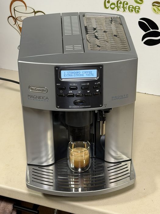 Кафемашина кафе автомат delonghi ELEGANCE с гаранция
