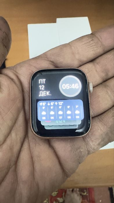 Apple watch 4 ,44 LL/A karopka dakumetlari bor sotiladi