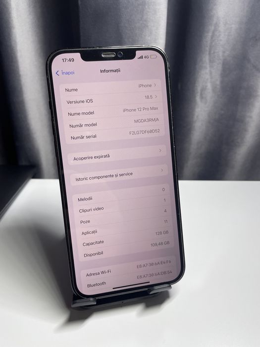 Iphone 12 pro max 128 gb impecabil