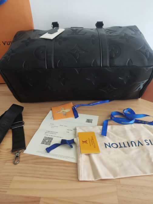 In stoc voiaj, geanta sport piele Louis Vuitton 1109.2