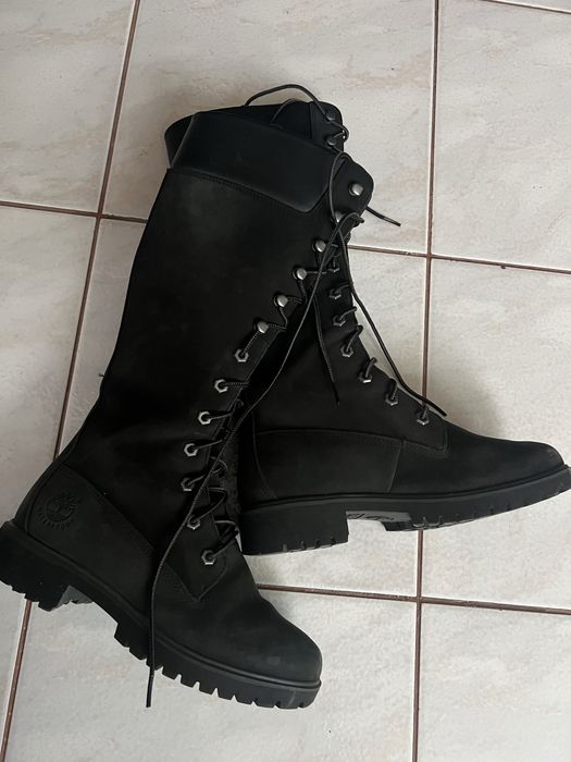 Ботуши Timberland, естествен набук
